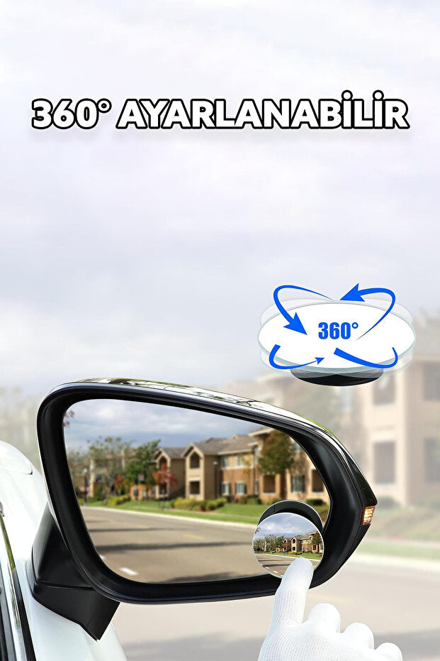 Ayarlanabilir Kör Nokta Ayna Seti 2 Adet