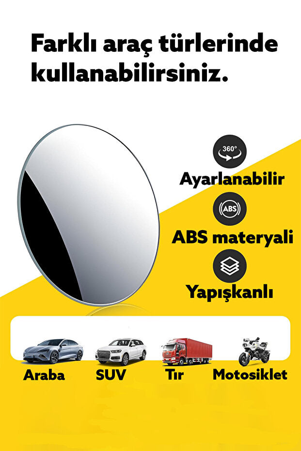 Ayarlanabilir Kör Nokta Ayna Seti 2 Adet