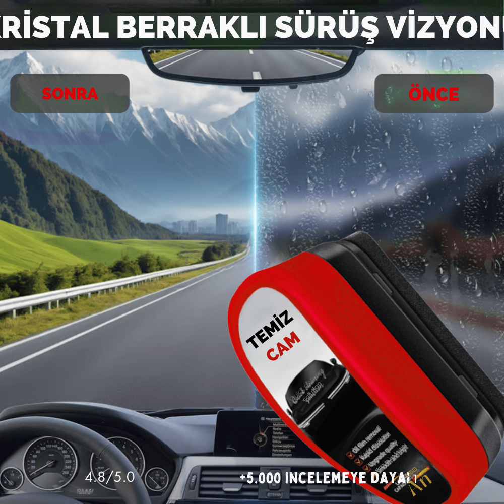 Araç Cam Temizleme Süngeri